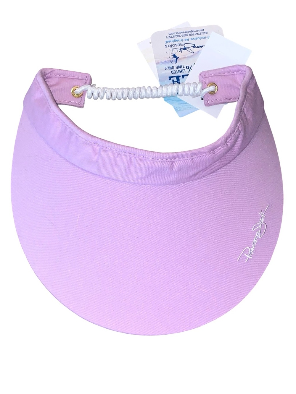 Panama Jack Lilac Sun Visor NWT